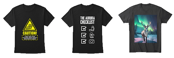 Support SpaceWeatherLive with our merchandise